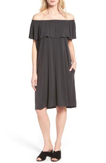 Women's Nic+zoe Boardwalk Convertible Jersey Dress - Black