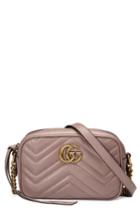 Gucci Gg Marmont 2.0 Matelasse Leather Shoulder Bag - Black
