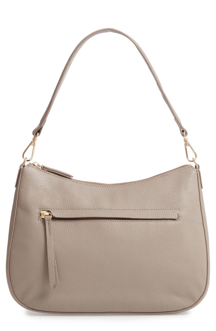 Nordstrom Finn Convertible Leather Hobo -