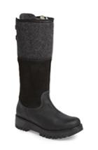 Women's Bos. & Co. 'ginger' Waterproof Mid Calf Platform Boot -8.5us / 39eu - Black