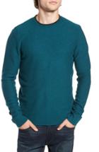 Men's 1901 Nep Wool & Cashmere Sweater, Size - Blue/green