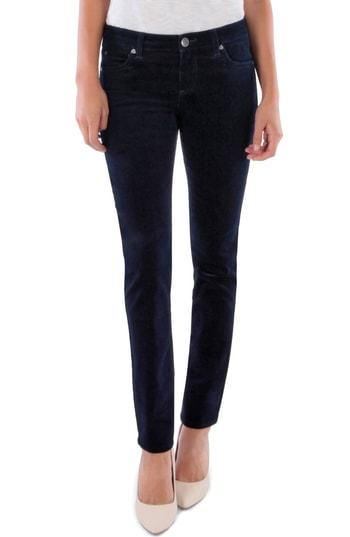 Women's Kut From The Kloth Diana Stretch Corduroy Skinny Pants (similar To 14w) - Blue