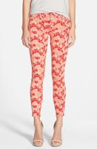 Women's Hudson Jeans 'nico' Print Ankle Skinny Jeans - Red