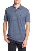 Men's Tommy Bahama Santa Elana Stripe Polo - Blue