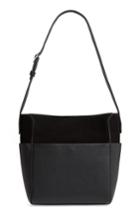 Treasure & Bond Campbell Leather & Suede Bucket Bag - Black