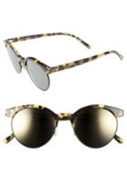 Women's Oliver Peoples Ezelle 51mm Retro Sunglasses - Black/ Gold