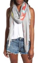Women's Wander By Virginia Wolf Dual Wrap/scarf, Size - Grey