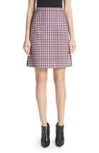 Women's Burberry Stanforth Plaid A-line Skirt