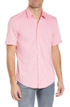 Men's Boss Robb Slim Fit Jersey Sport Shirt - Red