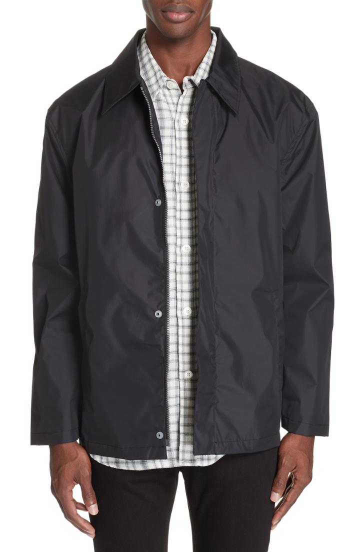 Men's Our Legacy Nylon Jacket Eu - Black