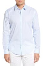 Men's Boss Robbie Trim Fit Check Sport Shirt