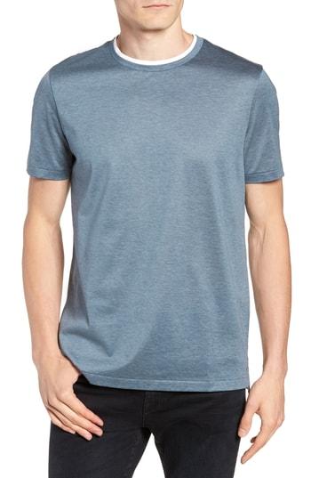 Men's Boss Taber Fit T-shirt, Size Small - Blue