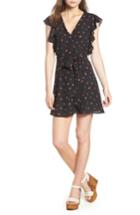 Women's Socialite Ruffle Sleeve Dress - Black