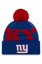 Men's New Era Cap Nfl Pom Beanie - Blue