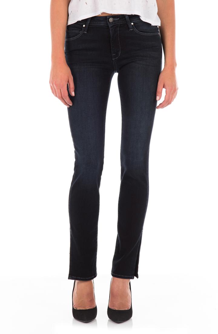 Women's Fidelity Denim Stevie Slim Straight Leg Jeans - Blue