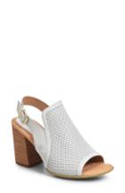 Women's B?rn Sutra Perforated Sandal M - White
