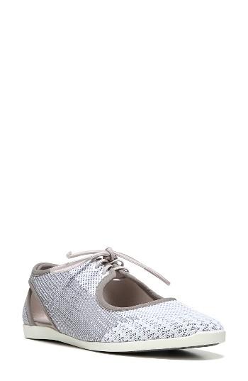 Women's Via Spiga Elliot Lace-up Flat M - Beige