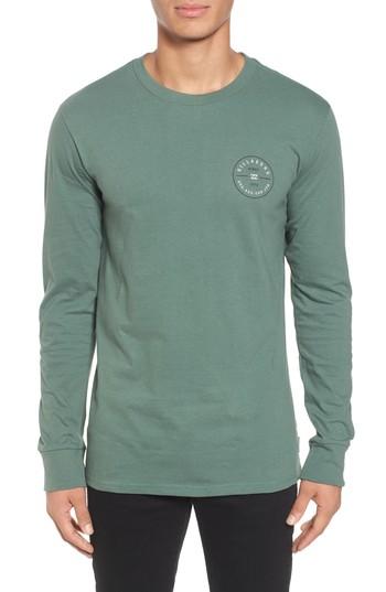 Men's Billabong Rotor Graphic T-shirt - Green