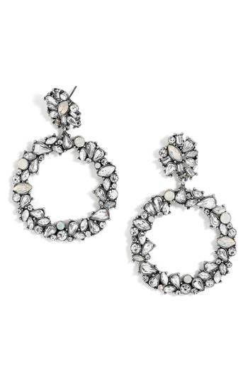 Women's Baublebar Andorra Crystal Hoop Earrings