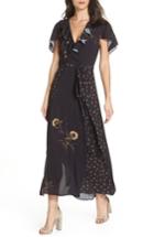 Women's French Connection Mahi Fluid Maxi Wrap Dress