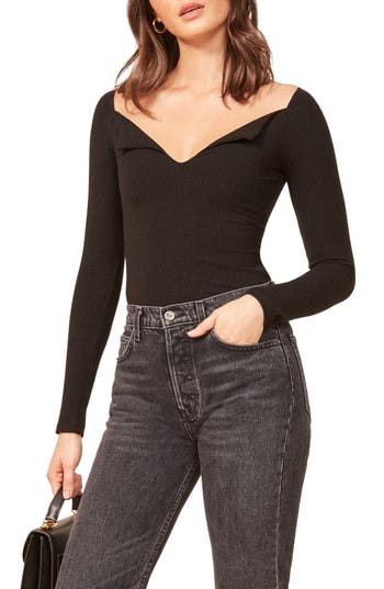 Women's Reformation Cami Top - Black
