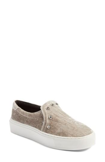 Women's Rebecca Minkoff Noelle Slip-on Platform Sneaker .5 M - Grey