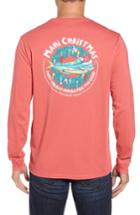 Men's Vineyard Vines Mahi Christmas Pocket T-shirt - Red
