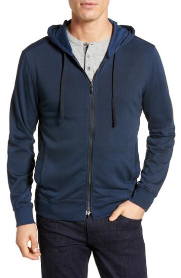 Men's Robert Barakett O'keefe Zip Hoodie - Blue