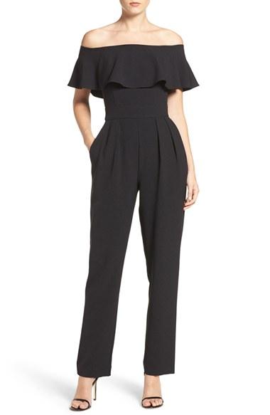 Women's Eliza J Ruffle Jumpsuit
