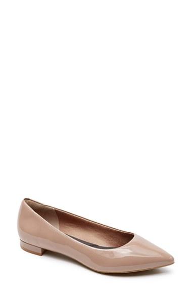 Women's Rockport 'total Motion - Adelyn' Ballet Flat M - Beige