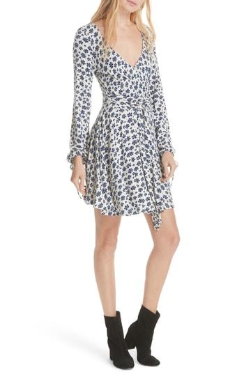 Women's Free People Pradera Floral Minidress - Ivory