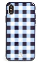 Kate Spade New York Gingham Iphone X Case - Blue