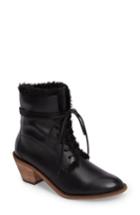 Women's Kelsi Dagger Brooklyn Kingsdale Lace-up Bootie .5 M - Brown