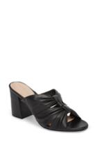 Women's Taryn Rose Lana Cinched Strap Sandal .5 M - Black