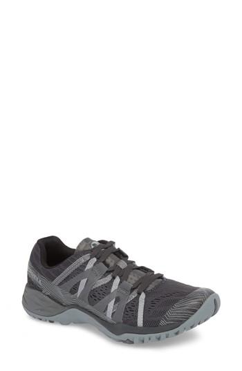 Women's Merrell Siren Hex Q2 E-mesh Hiking Shoe M - Grey