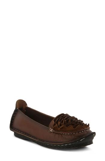Women's L'artiste Dezi Flat .5us / 39eu - Brown