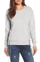 Women's Caslon Side Tie Sweatshirt - Grey