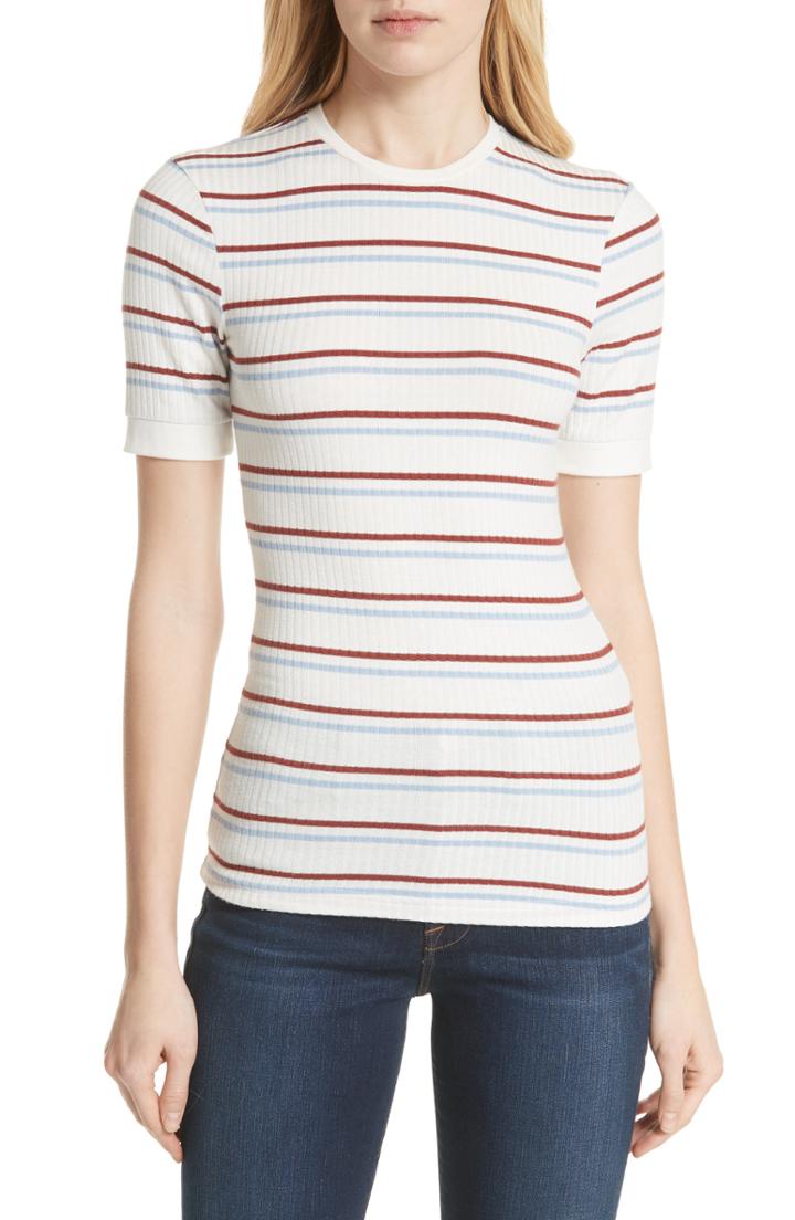 Women's Frame '70s Stripe Fitted Tee