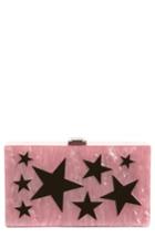 Nordstrom Etoile Acrylic Box Clutch - Pink