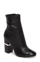 Women's Marc Fisher D Prisa Cap Toe Bootie, Size 8 M - Black