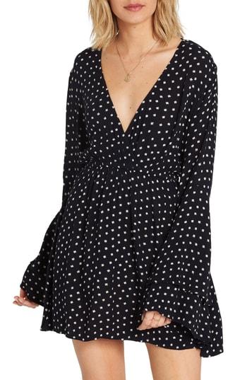 Women's Billabong Night Fever Bell Sleeve Dress