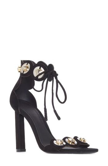 Women's Mercedes Castillo Lyris Sandal .5 M - Black