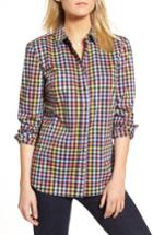 Women's 1901 Classic Button Front Shirt, Size - Blue