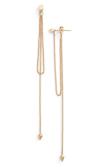 Women's Zoe Chicco 'spike' Threader Earrings