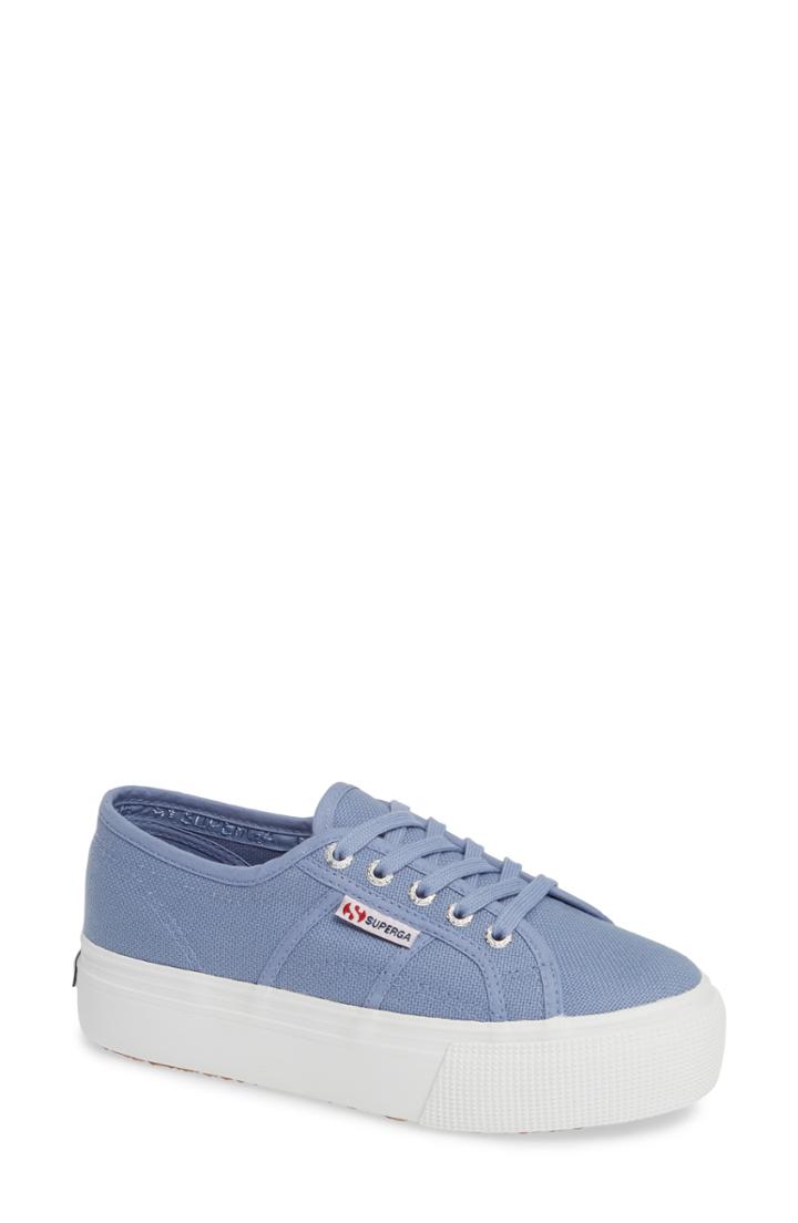 Women's Superga 'acot Linea' Sneaker Us / 36eu - Blue