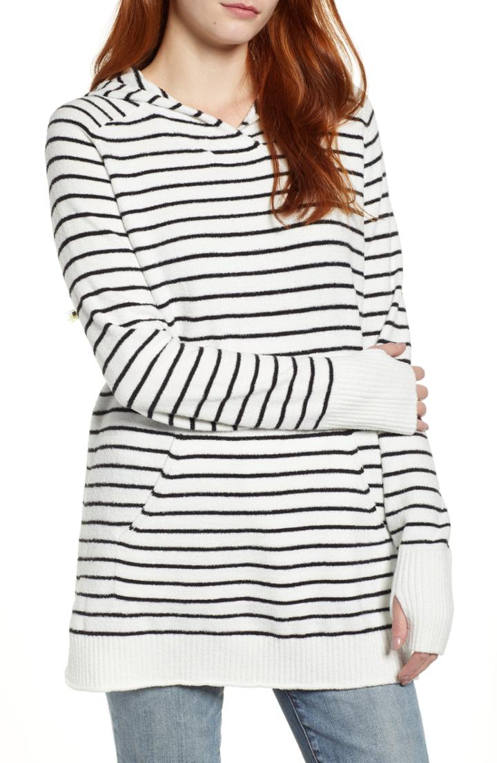 Women's Caslon Off Duty Cozy Pullover Hoodie - Ivory