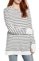Women's Caslon Off Duty Cozy Pullover Hoodie - Ivory