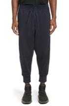 Men's Y-3 X Adidas Cropped Track Pants - Blue