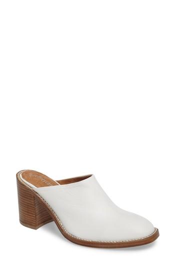 Women's Jeffrey Campbell Deepika Block Heel Mule .5 M - White