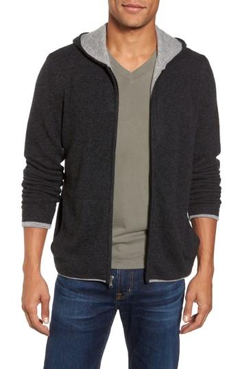 Men's James Perse Cashmere Zip Hoodie